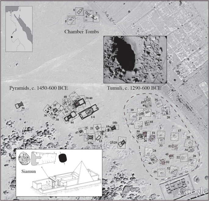 Plan of Tombos