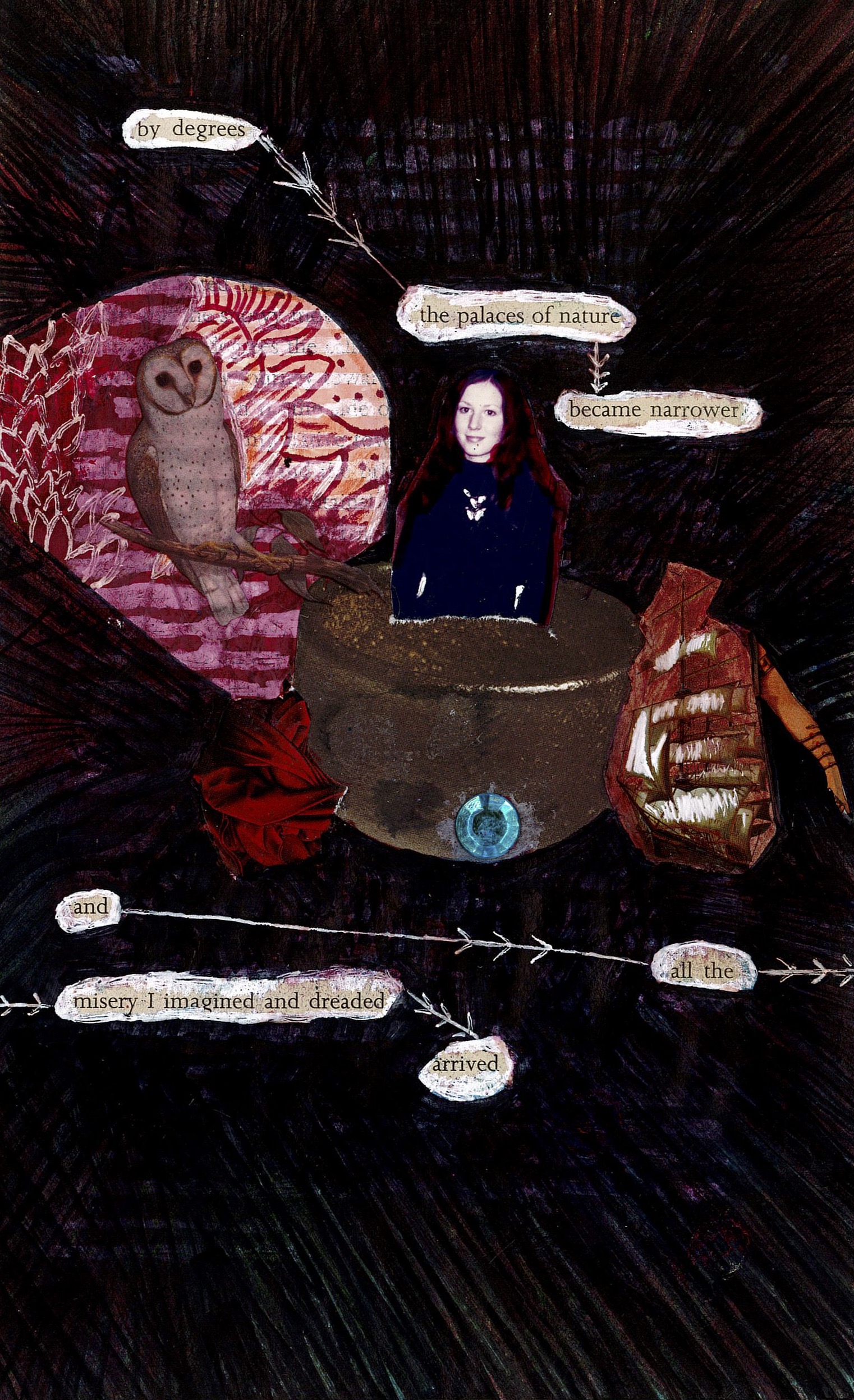 by degrees


the places of nature

became narrower


and
all the
misery I imagined and dreaded

arrived