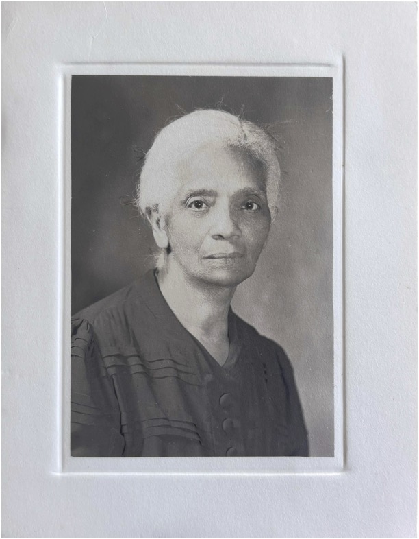 Black and white portrait of Otelia Cromwell Dated: 1950s.