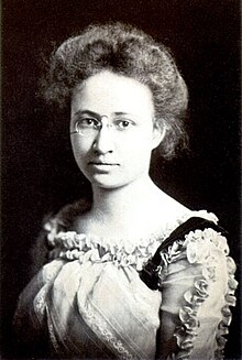 Black and white photograph of Helen Chestnutt Date: 1900s