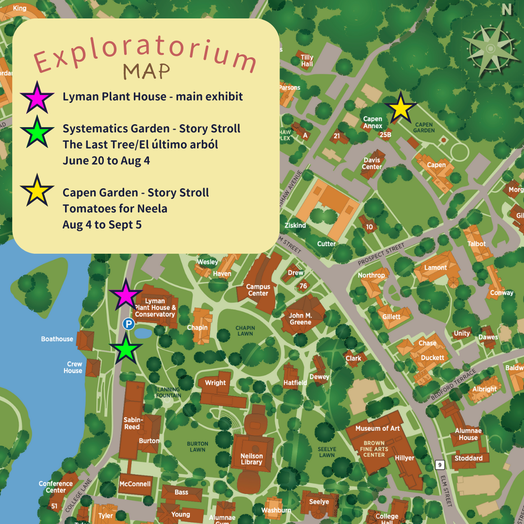 The Botanic Garden of Smith College 39 s - Exploratorium Map 