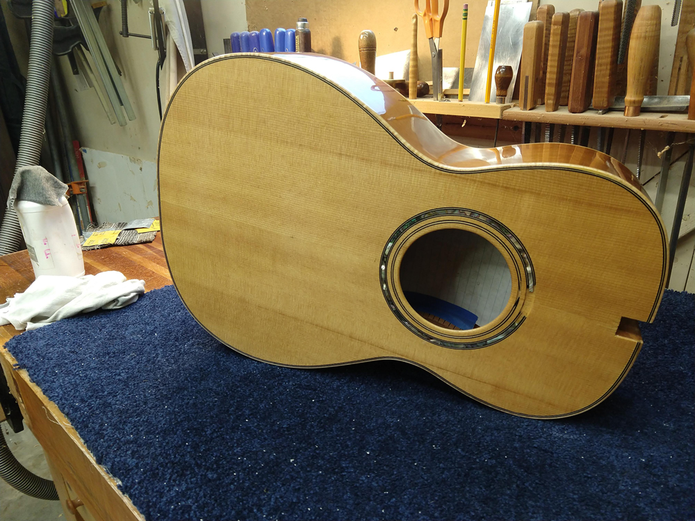 unfinished guitar body