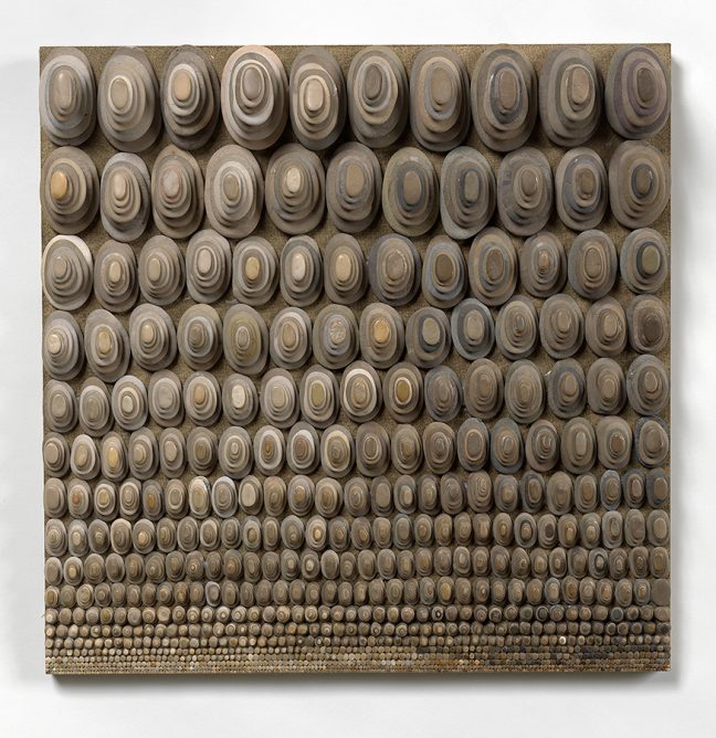 Stones on canvas