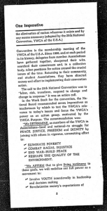 page two of One Imperative pamphlet