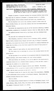 text of Japanese American resettlement orders