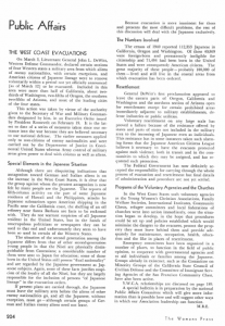 text of Womans Press magazine article about west coast evacuations
