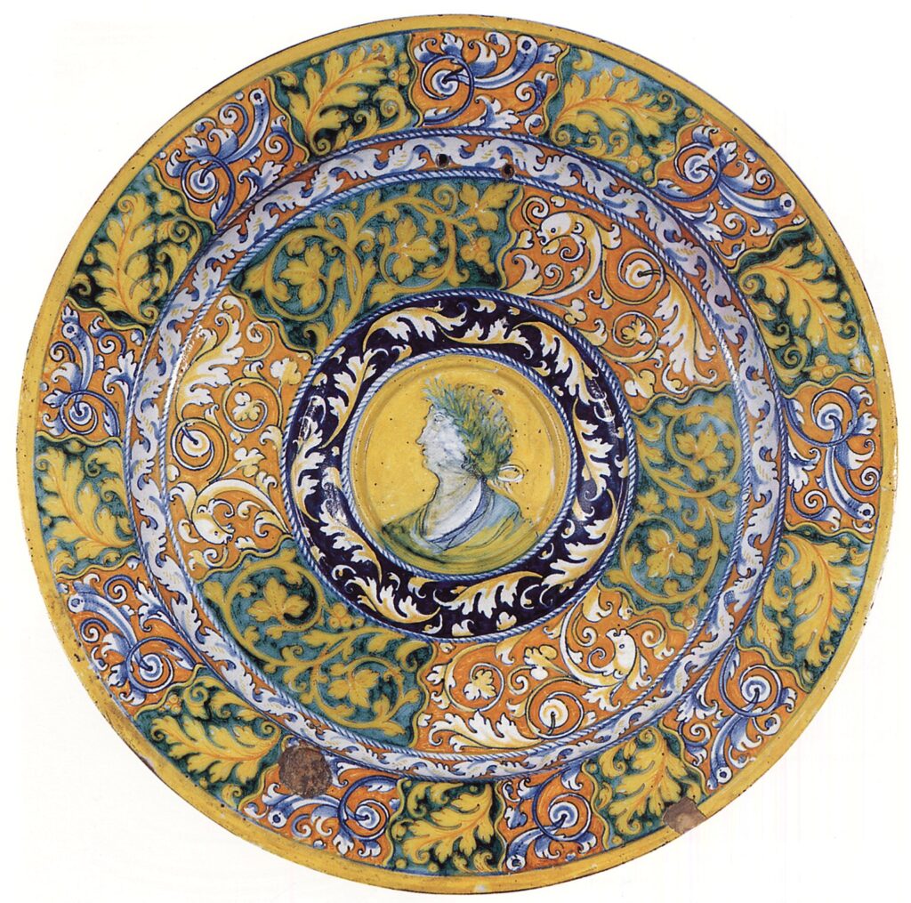15th century ewer plate