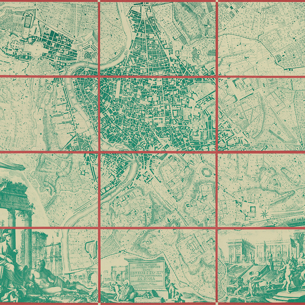 Great Plan of Rome by Giovanni Battista