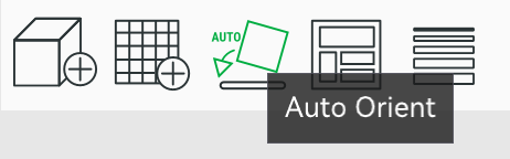 auto-orient button