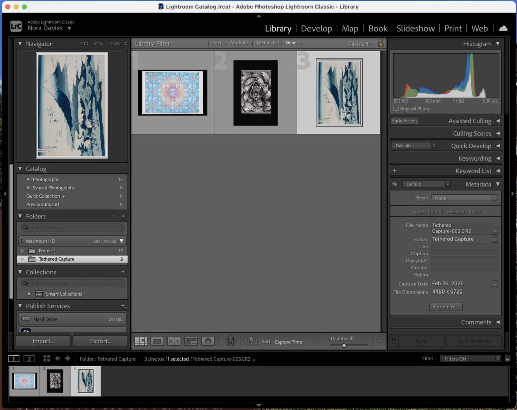 lightroom classic library desktop