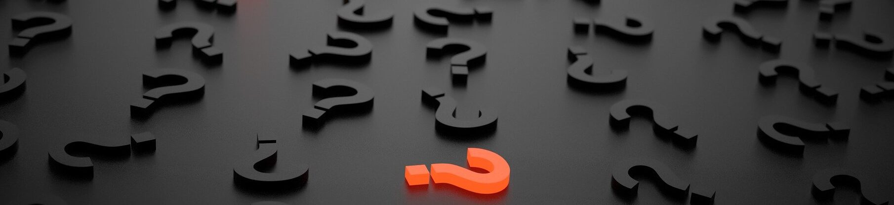 Question marks