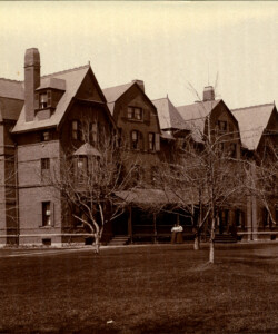 Wallace House exterior, 1895.