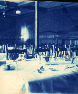 Wallace house's new dining room.