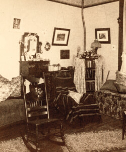 Room #13, the residence of Dorothy Reed, 1893.