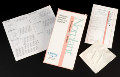 Norplant Contraceptive Levonorgestrel implant, 1993