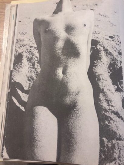 Photograph from On Our Back's Winter 1988 issue