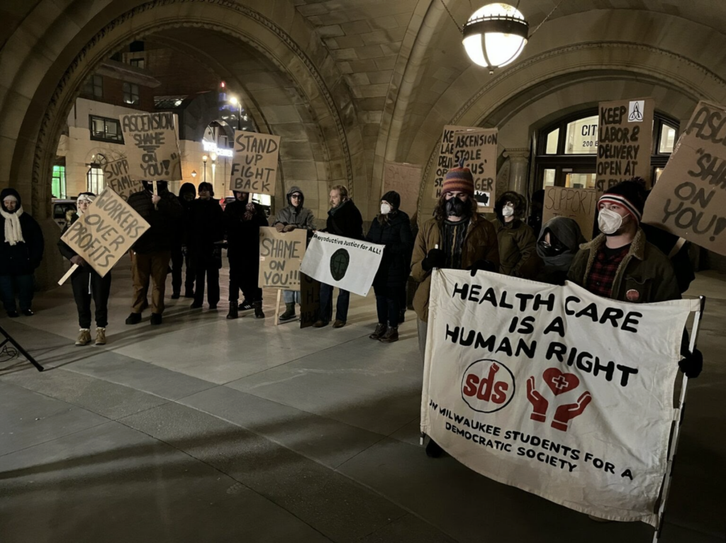 human rights health care protest