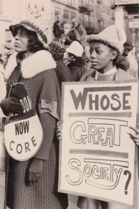 DOCUMENT 51. Harlem women demonstrate in New York City in support of civil rights demonstrators in the South, 1966.