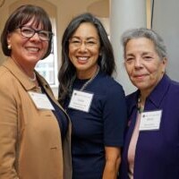 Ginetta E. B. Candelario ’90, Debbie Berger ‘86, Marea Wexler (Senior Philanthropic Advisor at Smith College)