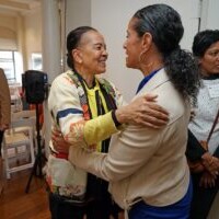 Sylvia Lewis ‘74, Carolyn Clarke ‘85, Nirupa Umapathy ‘02