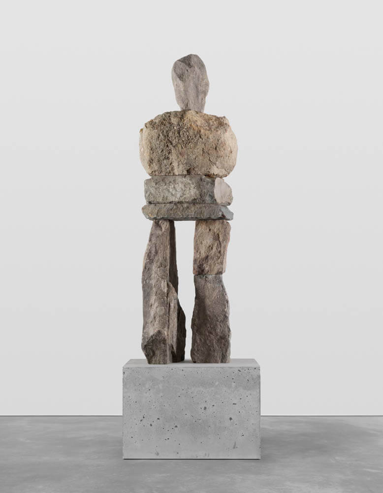 Stone humanoid statue "the wonderful"