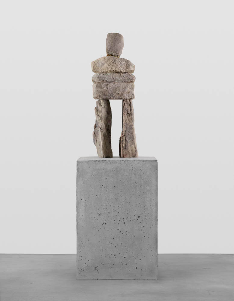 Stone humanoid statue "the blessed"