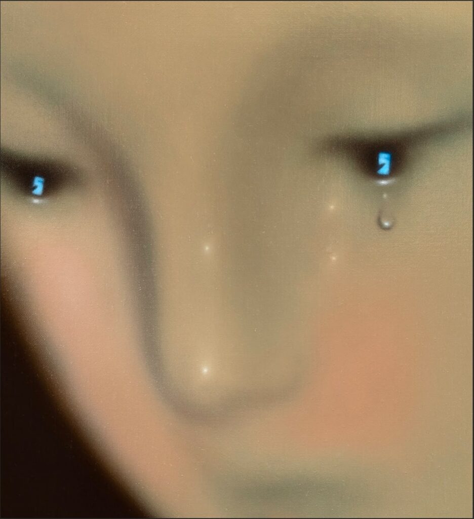 Painting titled "Blue" by Dabin Ahn