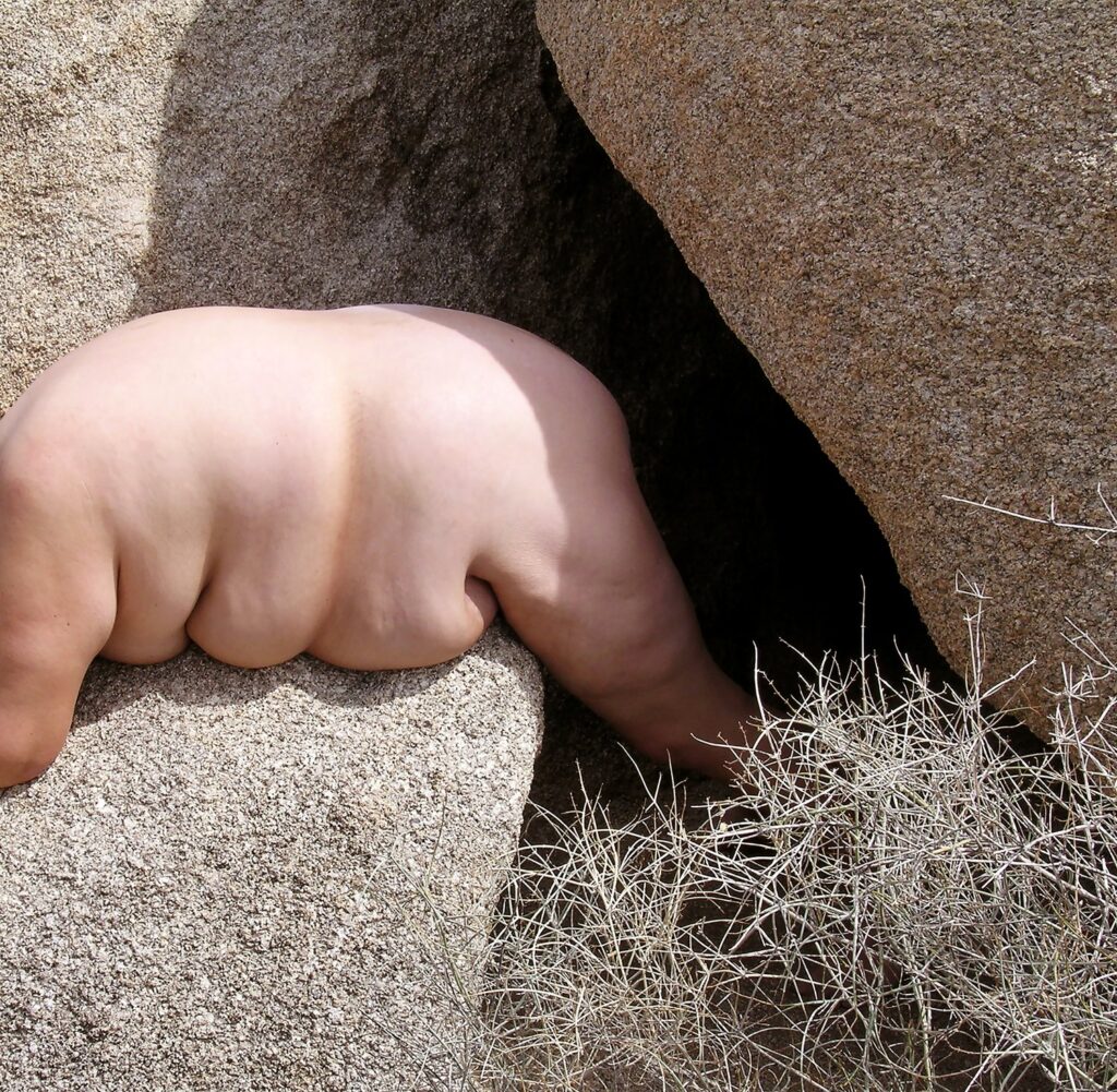 Photo titled "Grounded #107" by Laura Aguilar