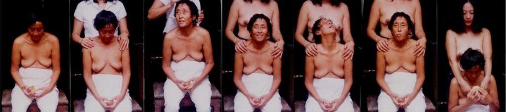 Photo Series titled "Mama and Me" by He Chengyao