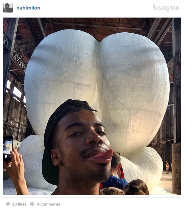 Instagram post of A Subtlety