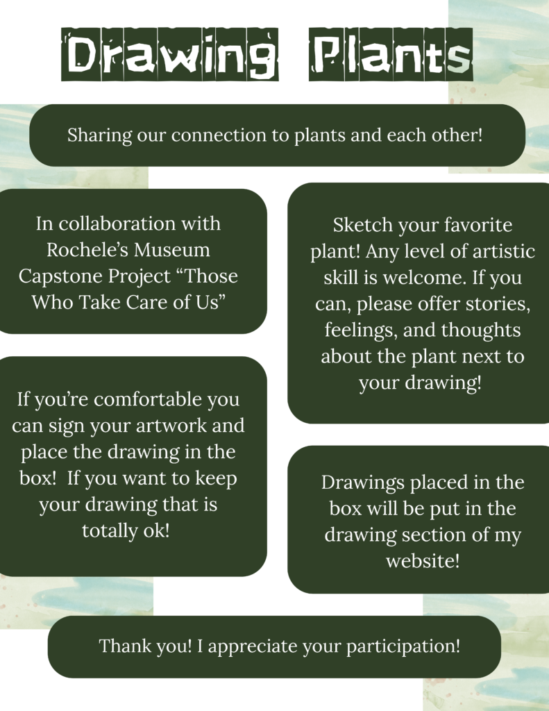 plant drawing directions