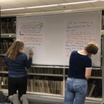 MUX seniors work on their capstone topics in a senior retreat (December 2018).