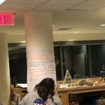 MUX seniors work on their capstone topics in a senior retreat (December 2018).