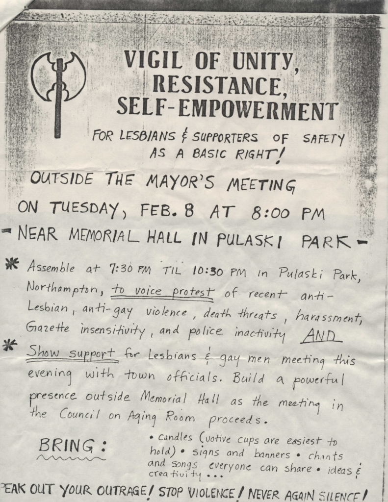Vigil of Unity Flyer