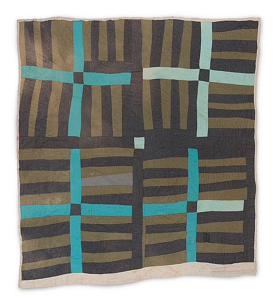 Four-Block Strip Quilt