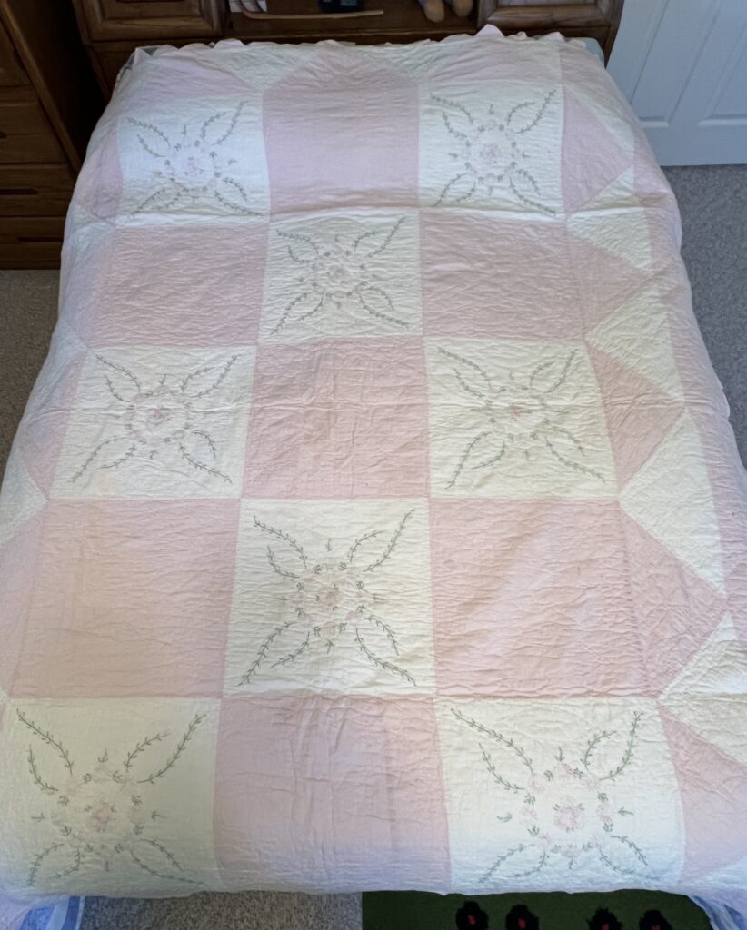 pink gg quilt
