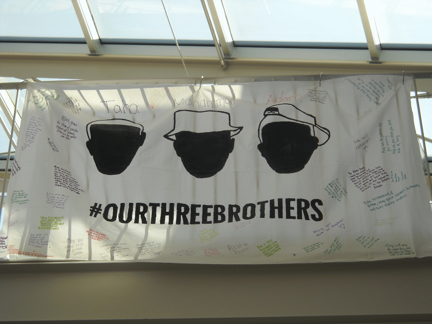 Our Three Brothers Banner