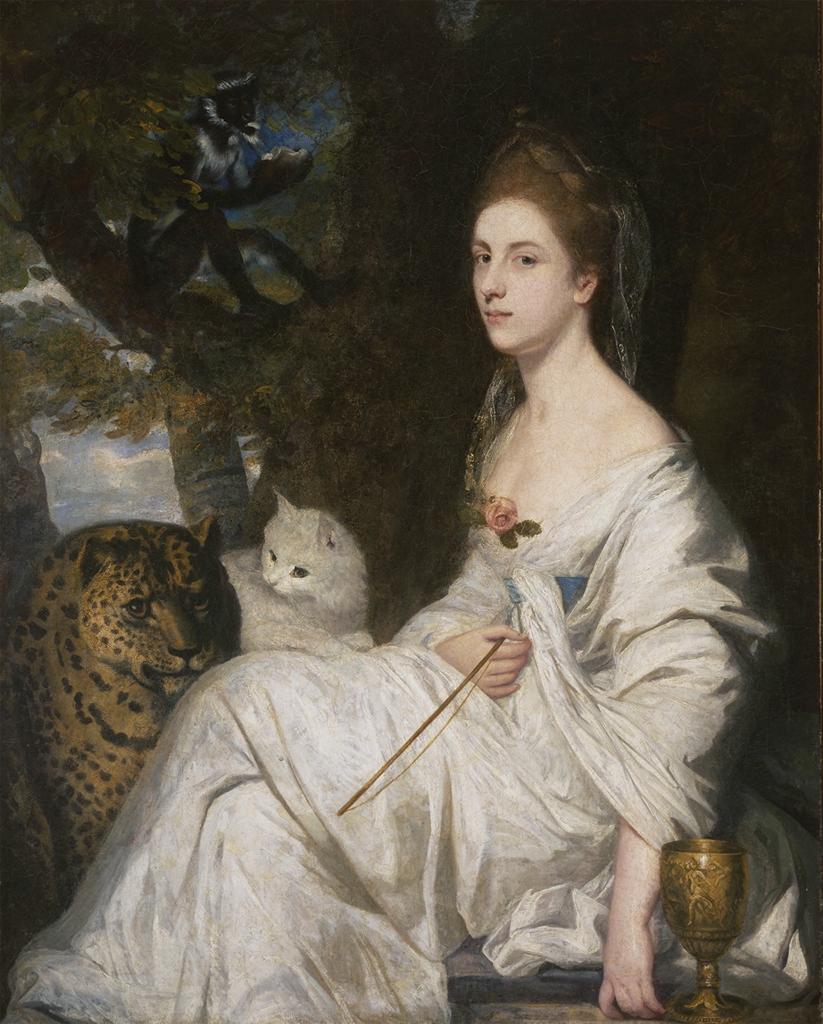 Painting of Mrs. Nesbitt as Circe by Joshua Reynolds