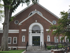 Image showing the entrance to Scott Gym.