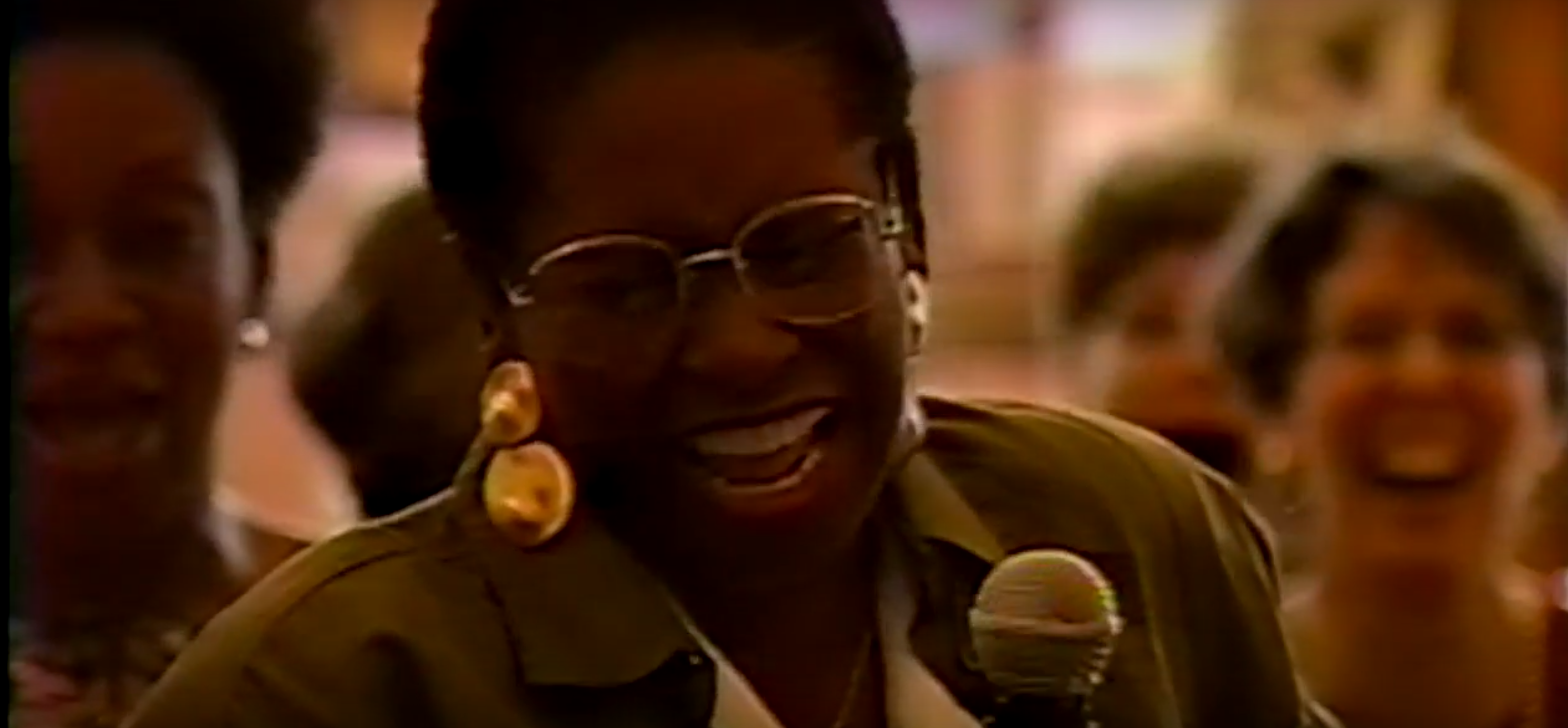 Still of Juanita Dalton Robinson from attached video