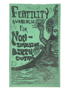 Cover of the Zine- Fertility Awareness for Non-Invasive Birth Control